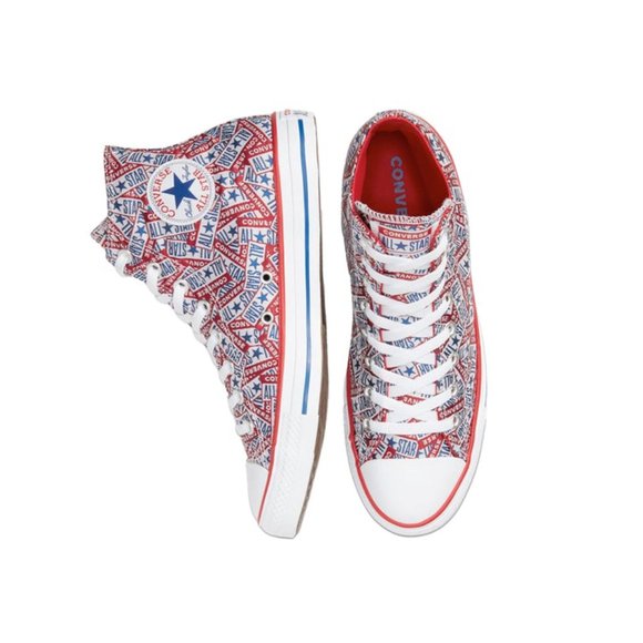Converse Men's Chuck Taylor University Logo High Top - Picture 4 of 5